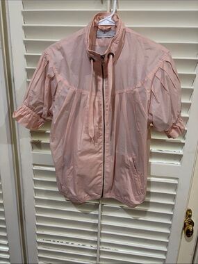 Stella McCartney pink short sleeve jacket.Size medium